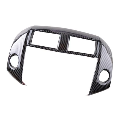 Black Middle Console Navigation Cover Trim Frame Fit For Toyota RAV4 06-2012 - Image 1 of 4