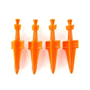 Vintage 1986 GI Joe HAVOC Fahrzeug 4 Stück Raketenrakete Zubehörteil Original - Bild 1 von 2