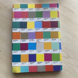 Pantone Chips Journal (Pantone Color Chip Card Notebook, Stationery Gift for Ar - Imagen 1 de 8
