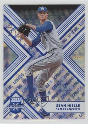 2018 Panini Elite Extra Edition Aspirations Blue /75 Sean Hjelle #44 - Image 1 of 2
