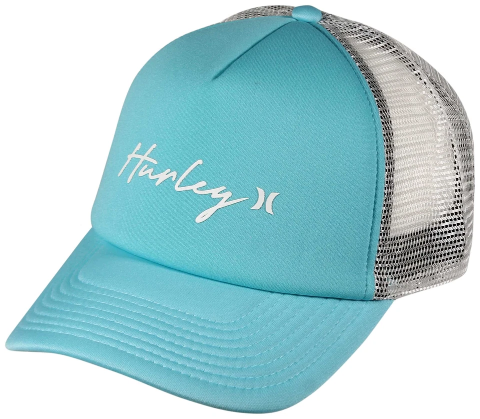 Sombrero de camionero Hurley Icon Script para mujer - Niebla de topacio - Nuevo Foto 1 de 1