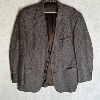 John Henry Men’s  Blazer 44R Brown - Image 1 of 4