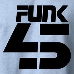Camiseta de vinilo FUNK 45 RPM de colección discos de música disco soul en S-6XL - Imagen 1 de 12