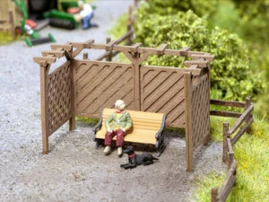 NOCH - Pergola Maße 3,2x2,5cm zum Zusammenbauen Zubehör und Figur Ven... - Bild 1 von 1
