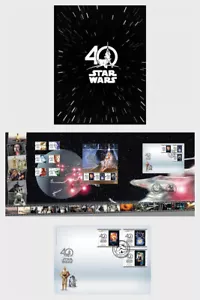 Portugal - 40 Years of STAR WARS Special Limited Edition Folder (Rare) - Picture 1 of 3