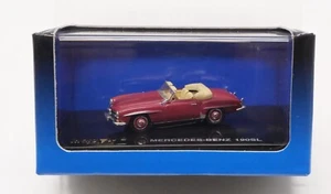 Ricko 38093, 1955 Mercedes Benz 190SL Convertible, Dark Red, 1/87 HO Scale - Picture 1 of 3