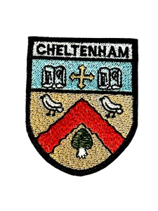 Cheltenham Gloucestershire Sew on or Iron on Embroidered Patch (A) - Picture 1 of 2