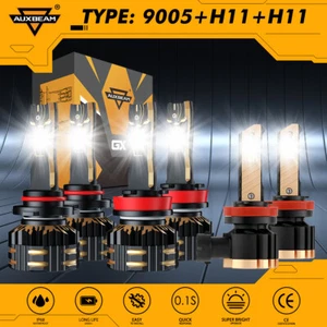 Faros LED altos/bajos + luz antiniebla 6500 k para Toyota Camry 2007-2014 AUXBEAM GX - Imagen 1 de 12