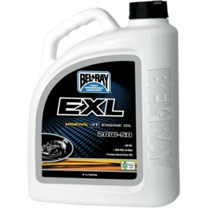 Aceite mineral Bel-Ray EXL 4T 20W50 bote de motor 4 litros - Imagen 1 de 1