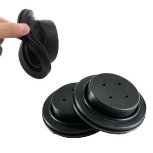 2Pcs Car Headlight Dusts Cover Rubber Housing Kit For HID LED Bulb Seal Cap - Picture 1 of 10