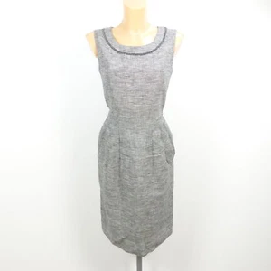 EDINA RONAY Kleid Dress Etuikleid Schwarz Weiß Gr. UK 12 DE 38 M - Bild 1 von 2