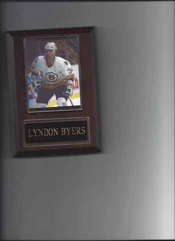 LYNDON BYERS PLAQUE BOSTON BRUINS HOCKEY NHL Cover