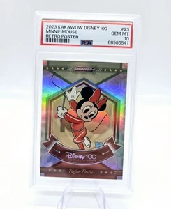 2023 Kakawow Phantom Disney 100 Minnie Mouse #23 Poster 79/99 PSA 10 Pop 4 - Picture 1 of 3