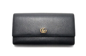 GUCCI GG Marmont Leather Long Wallet■0328dp21392