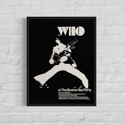 THE WHO 'Boston Tea Party' 1969 Concert Poster AOR-3.172, 16⅞"x22" - Image 1 of 4