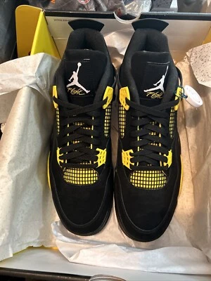 Nike Air Jordan 4 Retro Tour Amarillo Thunder 2023 DH6927-017 DS M Talla 12.5 W 14 Foto 1 de 4