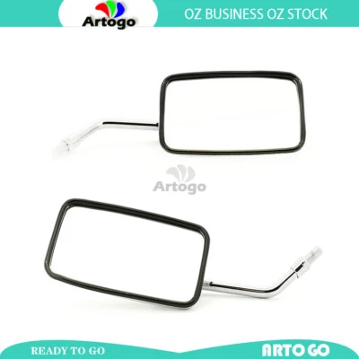 Pair Rearview Mirror Left + Right Hand For YAMAHA RADIAN YX600W 1989 Foto 1 de 3