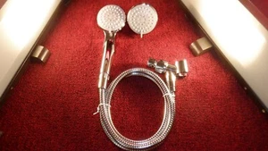 2 Rain Shower Heads one with Handheld and one with Wall mount LOOK! - Picture 1 of 10