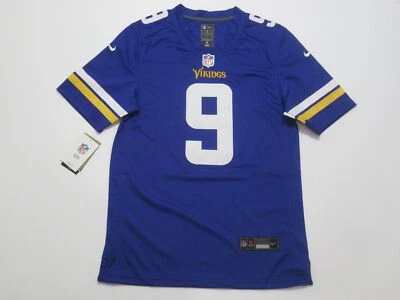 NIKE J.J. McCarthy #9 Minnesota Vikings On-field Game Men's Jersey Purple