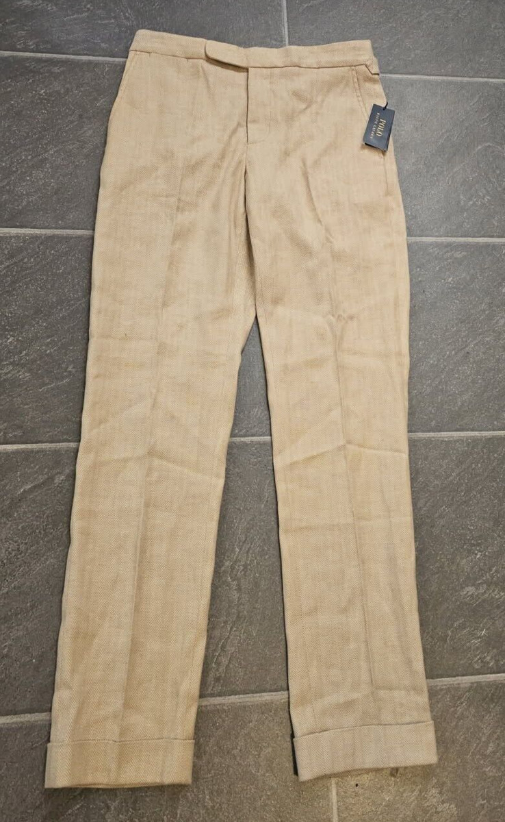 メーカー直売所 Size 32 Men's Lauren Ralph Polo Linen eBay | sale for パンツ