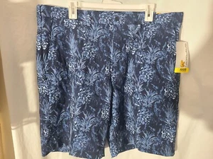 Jack Nicklaus Men's Printed Golf Shorts 9" Pineapple Navy Blue Size 38 - Picture 1 of 6