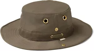 Tilley Endurables Traditional Mens Summer Pull On Sun Hat  6 - 8 Olive - Picture 1 of 8