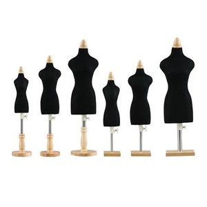 Mini Tailor Seamstress Doll Female Dress Form Mannequin Doll Dress Display - Picture 1 of 39