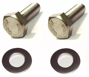 Kawasaki KH250 - Rear Shockers A2 Bolts + Washers - (twin pack) - Picture 1 of 1