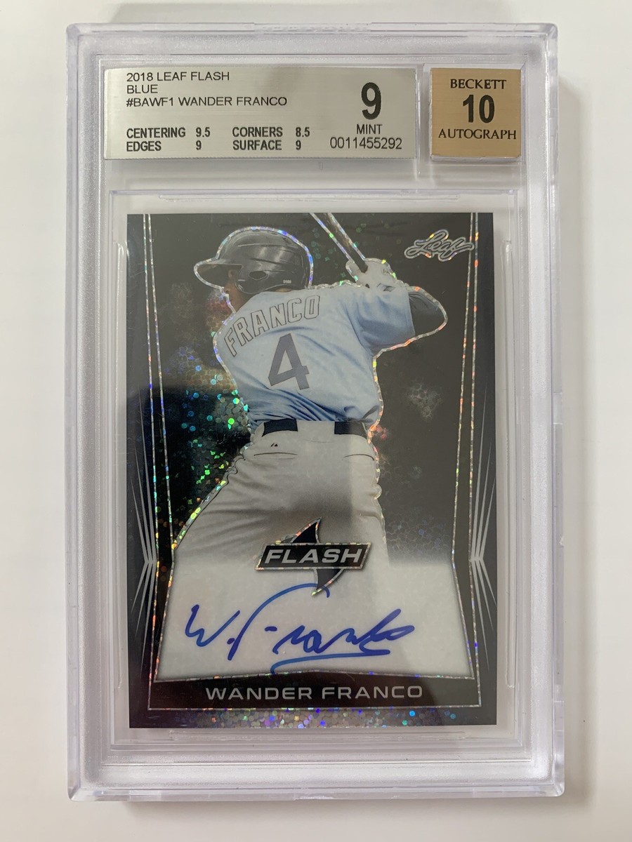 Wander Franco auto 直筆サイン 2018 Leaf フランコ 2018 Leaf Flash - Wander Franco #BA-WF1 for sale | eBay