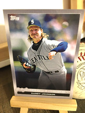 2022 TOPPS CALL OF THE CAPTAIN SEATTLE MARINERS RANDY JOHNSON X'D 29/99 SILVER