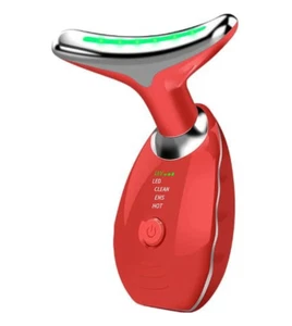 Microcurrent-Facial-Device-Health-Touch-Neck-Massager-Wavy-Chic-Beauty-Face-Mass - Picture 1 of 12