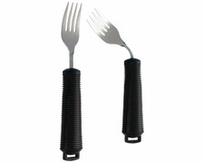 Easy Grip Bendable Cutlery Set - Black