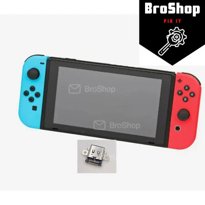 USB-C Buchse Ladebuchse Socket Port Connector für Nintendo Switch Konsole NEU