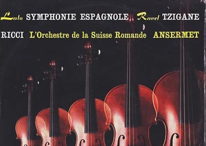 SXL 2155 UK WBG ED2 - RICCI - LALO - SYMPHONIE ESPAGNOLE / RAVEL - TZIGANE - NM - Imagen 1 de 2