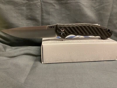 Hoja grande Zero Tolerance ZT 0452CF Sinkevich S35VN fibra de carbono y titanio Foto 1 de 4