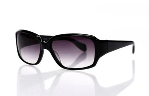 OLIVER PEOPLES Woman's Black 'Hayworth' Rectangle B Sunglasses 135458 - Picture 1 of 5