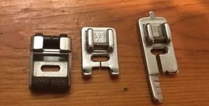 Husqvarna pie de máquina de coser 395 650 a presión prensatelas suela rodillo - Imagen 1 de 5