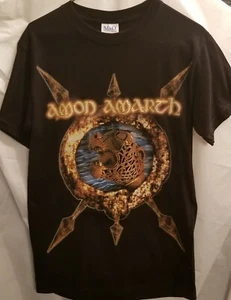 AMON AMARTH - T-SHIRT - DRAGONHEAD - "S, XL" - 2/SD - 2003 ALTANTIC TOUR - RARE - Bild 1 von 3