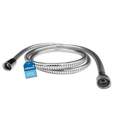 K&K DICHTUNGSTECHNIK kör4u Brauseschlauch Duschschlauch Universal silbergrau