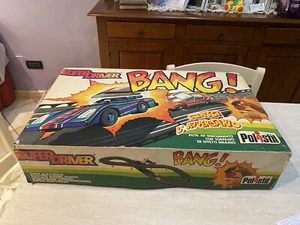 Rarissima pista elettrica Polistil Super Driver Bang anni 80 box da collezione - Bild 1 von 8