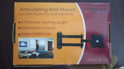 VideoSecu ML12BCE5 TV LCD Monitor Montaje en Pared - Negro Nuevo Foto 1 de 3