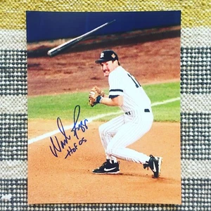 Wade Boggs Signed Autograph 8x10 Photograph NY Yankees Boston Red Sox HOF USA - Picture 1 of 1
