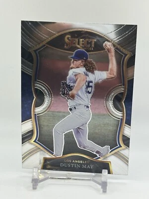 2021 Panini Select Dustin May # 25 Los Angeles Dodgers - Image 1 of 3