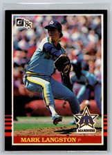 1985 Donruss #557 Mark Langston GOOD