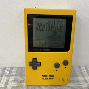 Nintendo GameBoy Pocket | Gelb 1 Spiel dabei getestet&funktionstüchtig - Bild 1 von 3