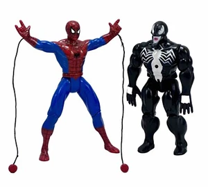Toy Biz Spider-Man Spiderman the New Animated Series Web Racer Spider-Man Venom - Picture 1 of 14
