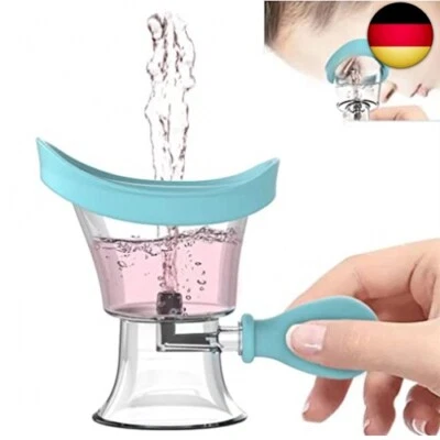 CANIPHA Augenwaschbecher Augenwaschbad Kit - Manuelle Silikon-Augenmuschel für