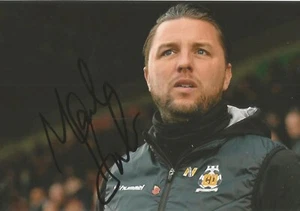 CAMBRIDGE UNITED: MARK BONNER SIGNED 6x4 ACTION PHOTO+COA - Imagen 1 de 1