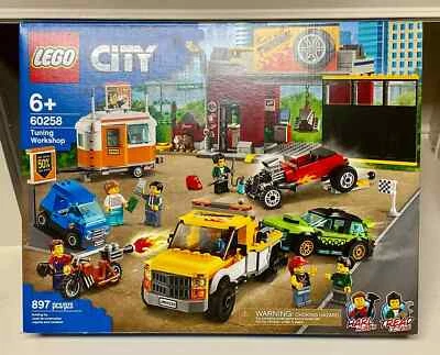 LEGO 60258 -- CITY TOWN - TUNING WORKSHOP -- SEALED / RETIRED - Image 1 of 2
