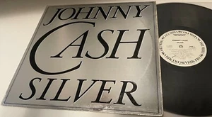 promo JOHNNY CASH / SILVER wlp 1979 Columbia JC 36086 plays NM - Imagen 1 de 5